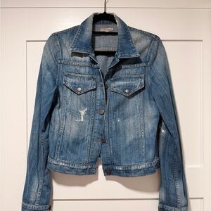 Citizens Of Humanity Classic Blue Denim Jacket